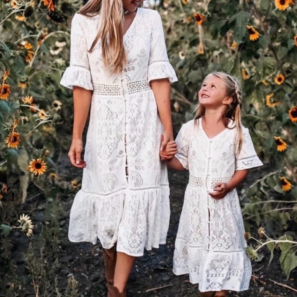 Ivy City Co Monroe Lace Dress XS